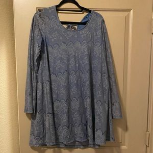 Bell sleeve dress